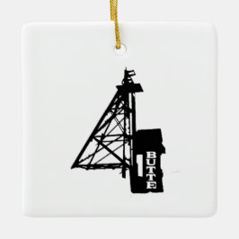 Liebe-Verzierung Butte-Montanas Montana Keramikornament