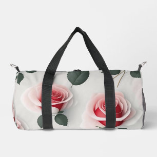 Liebe Vintag Populäre Rose Collection Duffle Bag