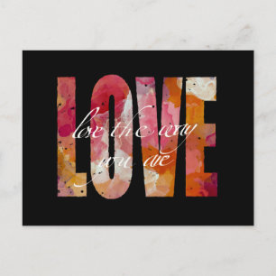 Liebe Vintag Postkarte