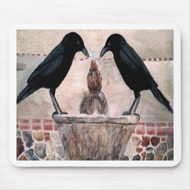 LIEBE-VÖGEL MOUSEPAD (Vorne)