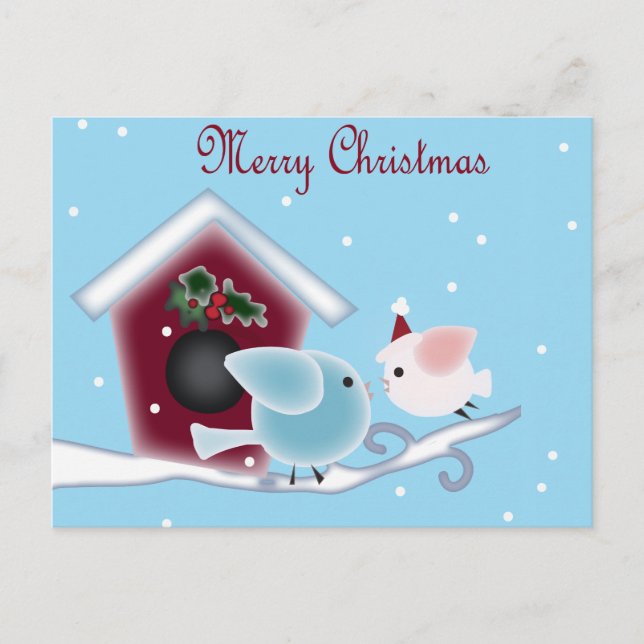 Liebe Vögel Unser erstes Weihnachten gemeinsam (Vorderseite)