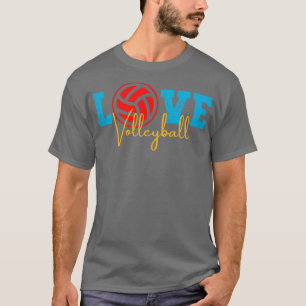 Liebe Volleyball 14 T-Shirt
