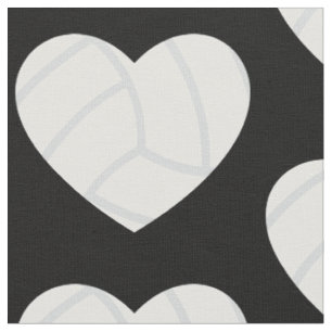 Liebe Volleyball Herzsport Stoff