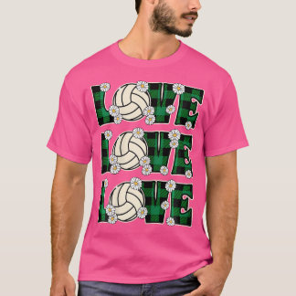 Liebe Volleyball Lover Girl Niedlich Volleyball T-Shirt