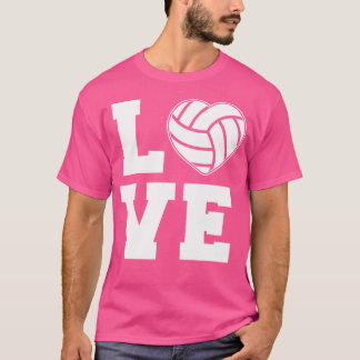 Liebe Volleyball T-Shirt