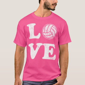 Liebe Volleyball T-Shirt