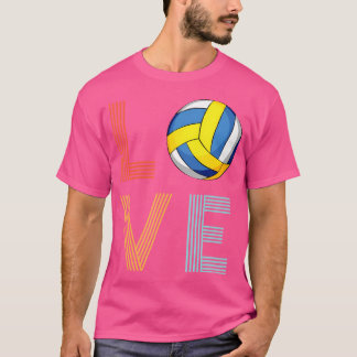 Liebe Volleyball Volleyball Lover T-Shirt