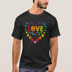 Liebe vom 2. April 2023 zur Aufklärung der Weltöff T-Shirt