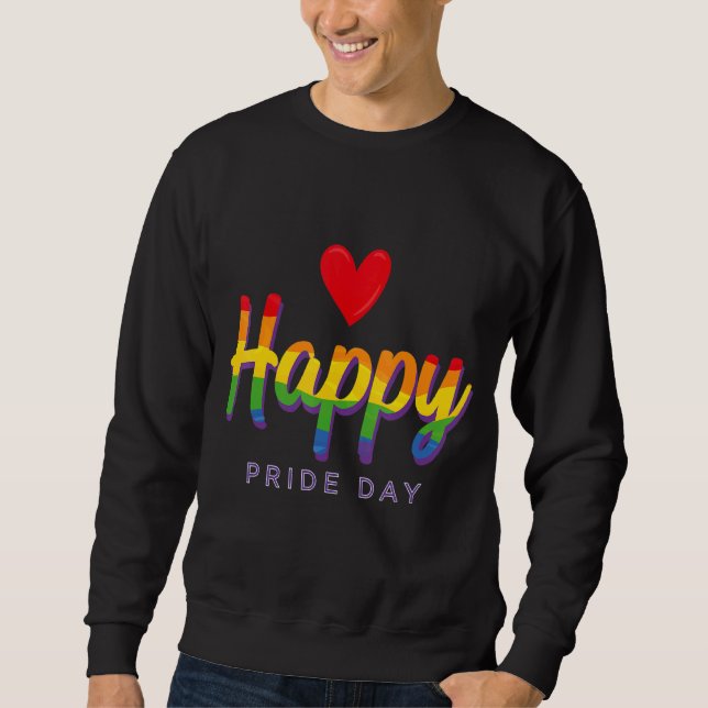 Liebe von 3 sweatshirt (Vorderseite)