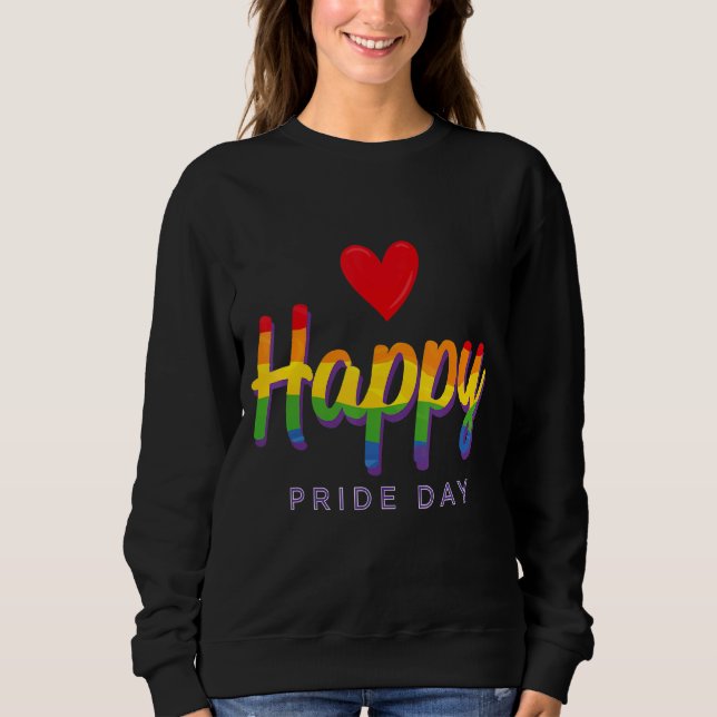 Liebe von 3 sweatshirt (Vorderseite)
