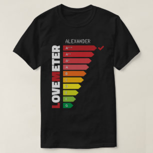 Liebe von A bis G Personalisiert T-Shirt