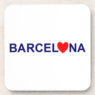 Liebe von Barcelona Untersetzer