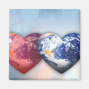 LIEBE VON ERDE MAGNET