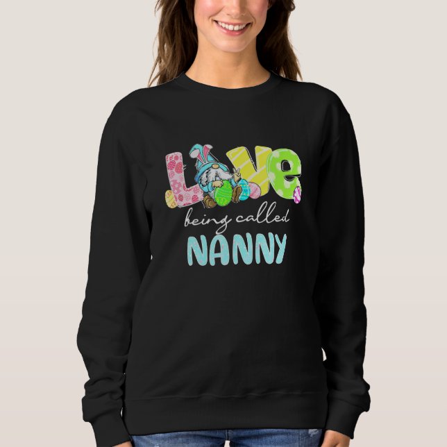 Liebe von Frauen, die zu Ostern als Kinderfamilie  Sweatshirt (Vorderseite)