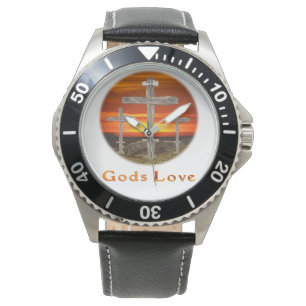 Liebe von Gütern Armbanduhr
