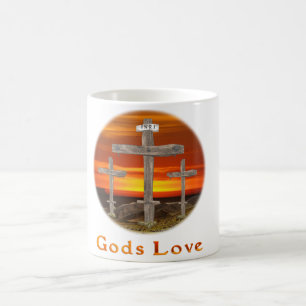 Liebe von Gütern Kaffeetasse