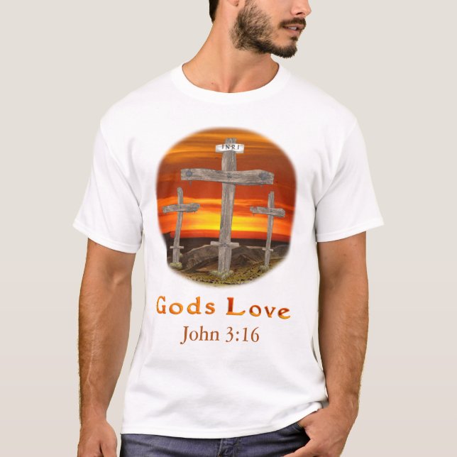 Liebe von Gütern T-Shirt (Vorderseite)
