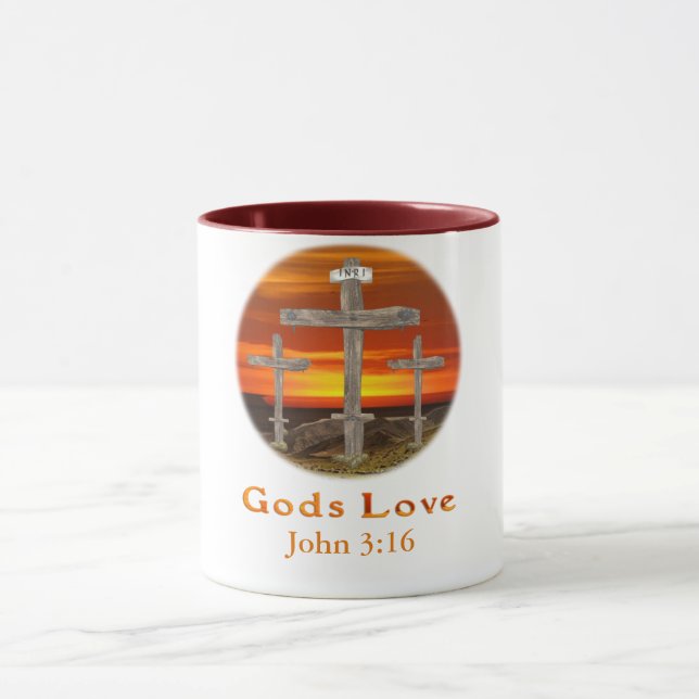 Liebe von Gütern Tasse (Zentrum)