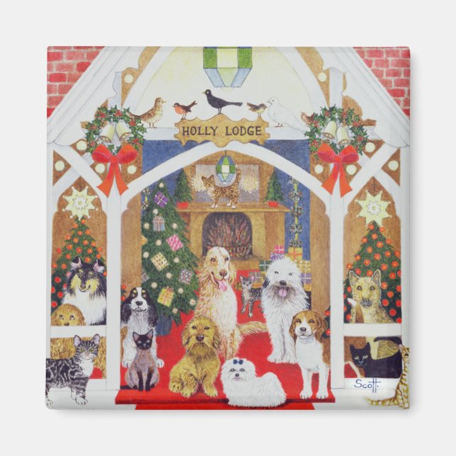 Liebe von Holly Lodge Magnet (Vorne)