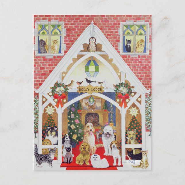 Liebe von Holly Lodge Postkarte (Vorderseite)