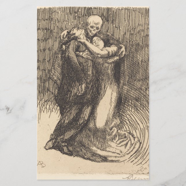 Liebe (von Paul-Albert Besnard) Briefpapier (Vorderseite)