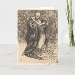 Liebe (von Paul-Albert Besnard) Karte