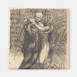 Liebe (von Paul-Albert Besnard) Magnet