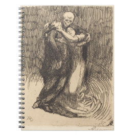 Liebe (von Paul-Albert Besnard) Notizblock