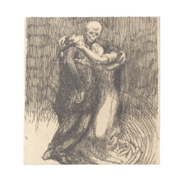 Liebe (von Paul-Albert Besnard) Notizblock