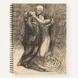 Liebe (von Paul-Albert Besnard) Notizbuch