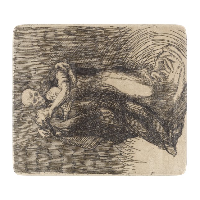 Liebe (von Paul-Albert Besnard) Schneidebrett (Vorderseite)