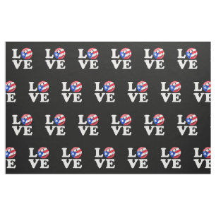 Liebe von Puerto Rico Stoff