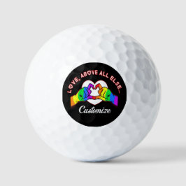 Liebe vor allem golfball
