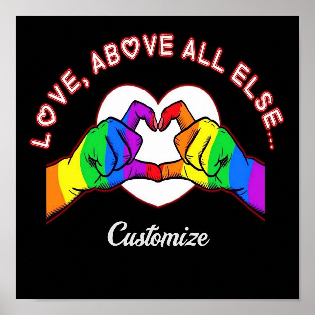 Liebe vor allem poster (Vorne)