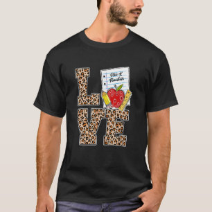 Liebe vor dem K-Lehrer Bewertung Leopard zurück zu T-Shirt