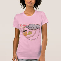 Liebe wachsen Trauzeugin Shirt gelassen