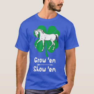 Liebe wächst Pferde, zeigt Kosten für den Bauer vo T-Shirt