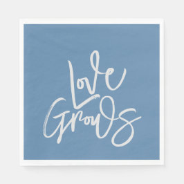 Liebe wächst serviette