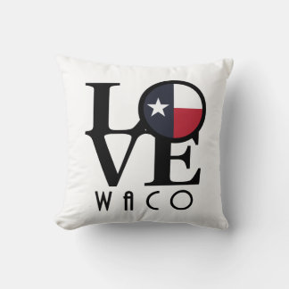 LIEBE Waco Texas Kissen