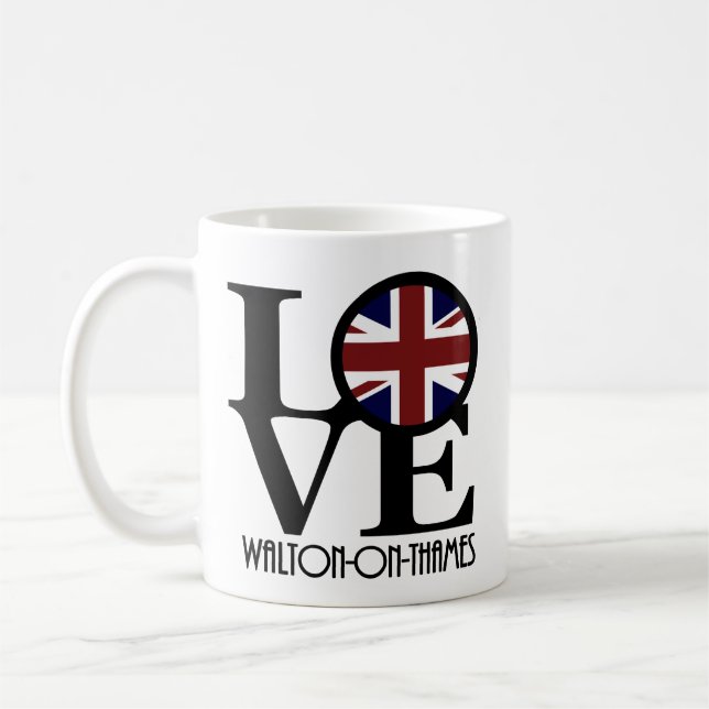 LIEBE Walton-On-Thames 11oz Kaffeetasse (Links)