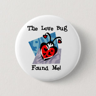 Liebe-Wanzevalentine-T-Shirts und Geschenke Button
