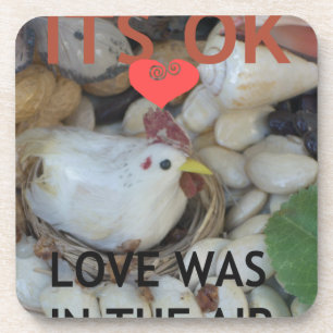 Liebe war in der Luft Untersetzer