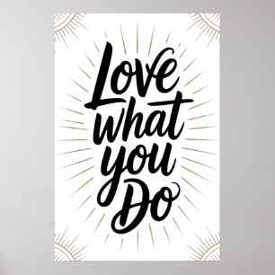 Liebe was du tust poster