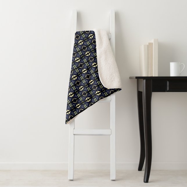 LIEBE, was Sie tun Sherpa Blanket - Adiela Akoo Sherpadecke (Beispiel)