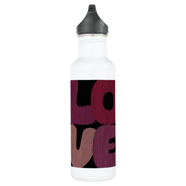 Liebe Wasserflasche Edelstahlflasche (Rechts)
