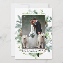 Liebe Watercolor Greenery Pine