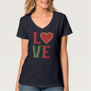 Liebe Watermelon Frische Pasta machen T-Shirt