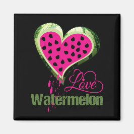 Liebe Watermelon Magnet