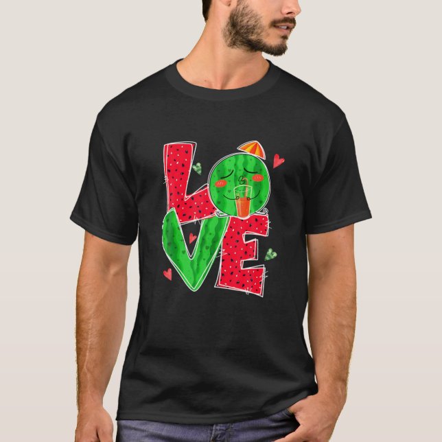 Liebe Watermelon T-Shirt (Vorderseite)