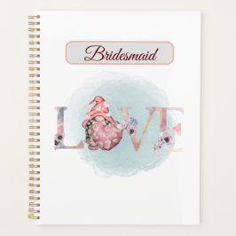 Liebe Wedding Bridesmaid Geschenk Idee Planer